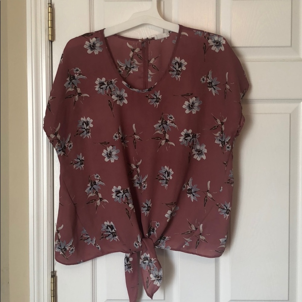 Floral Print Blouse